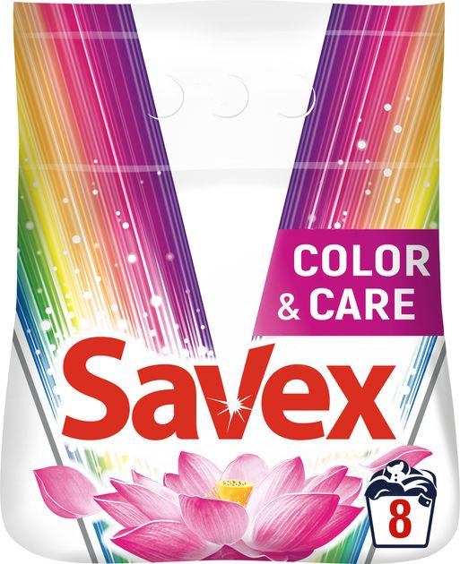 Пральний порошок SAVEX PARFUM LOCK Color&Care автомат 1,2 кг